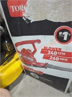 Toro electric blower+ vacuum