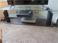 TV Stand w/ VHS/DVD Combo Player