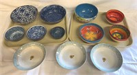 Unique Hand Painted Bowls & More