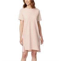 Buffalo Women's LG Short Sleeve Dress, Pink and