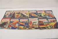 12 Issues of 1935 Popular Mechanics Magazines