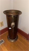 Brass umbrella stand