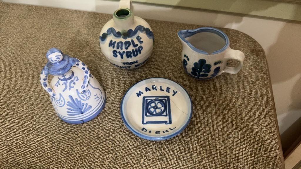 Hadley pottery / chipped