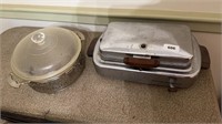 Casserole dish/ griddle no cord