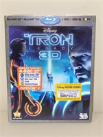 TRON LEGACY 3D 4 DISK BLU-RAY COMBO PACK