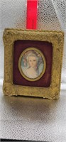 Antique Framed Portait Wall Art