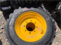 QTY 4- 10-16.5 Tires on NH/JD/CAT