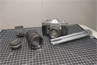 Yashica TL Electro SLR, (2) Lenses NOTES: