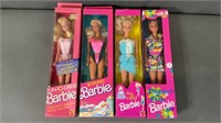 4pc NIP 1988-93 Fun To Dress Barbie Dolls