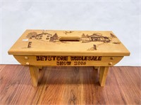 "2005 Keystone Wholesale Show" Wooden Step Stool