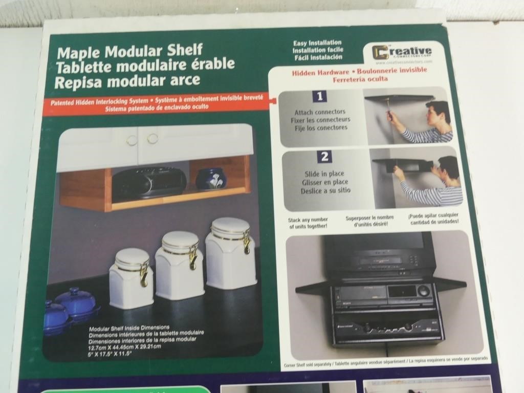 Maple Modular Shelf