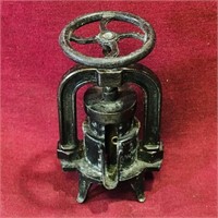 Metal Water Pump Pencil Sharpener (Vintage)
