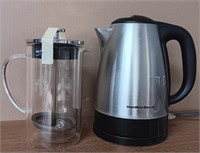 Glass French Press & Electric Kettle