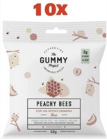 10x Vegan Gummies Peachy Bees The