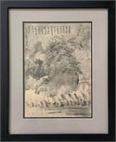 Chinese Ink Color Landscape