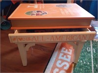 Amazing UT table shaped and painted as The History