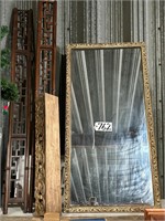 Decorative Mirror & Decorative Wood Pieces