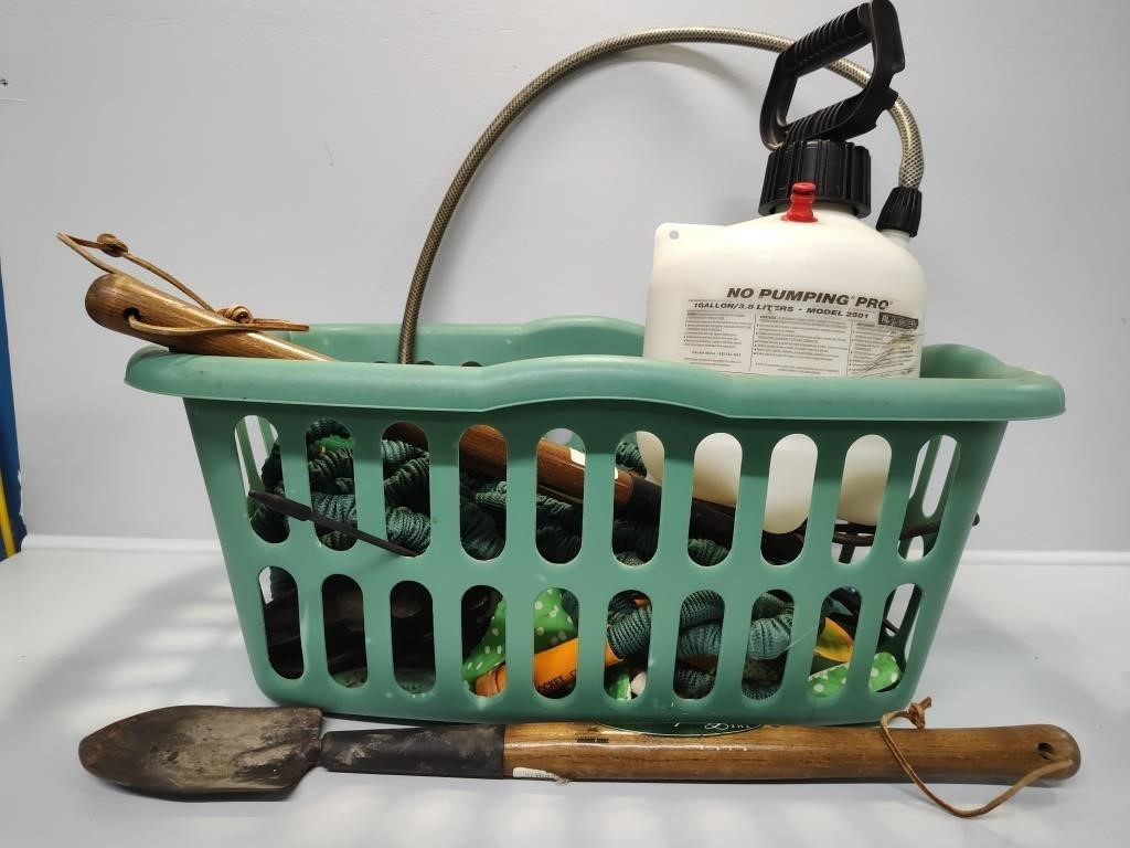 Laundry Basket, Hose, No Pumping Pro,  Mini Shovel