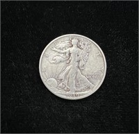 1939 D Walking Liberty Half Dollar