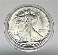 1943 S Liberty Walking Half Dollar UNCIRCULATED