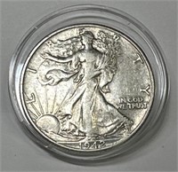 1942 Liberty Walking Half Dollar UNCIRCULATED