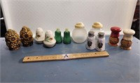 Assortment of Vintage Salt & Pepper Shakers