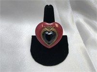 Designer Patrice Heart Ring
