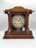 Ingraham Antique Keywind 8 Day Clock
