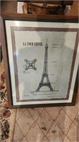 Eiffel Tower Framed Photo