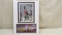 HEROES USA 2001 FIRST DAY STAMP