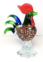 Art Glass Rooster