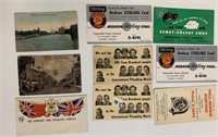 Vintage Blotters & Post Cards( see photo)