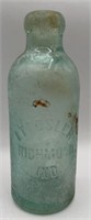 RICHMOND I T FOSLER BOTTLE