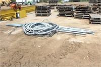 (2) Rolls of Electrical Wire with Assorted Conduit
