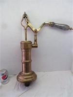 Solid brass hand pump 24"H