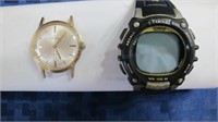 2 Men's Wristwatches - Traditions 17 jewel Swiss