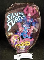 Alien Figters Silver Surfer & Clactus Figures