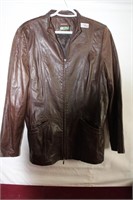 Danier Italian Leather Ladies Jacket / M / Brown