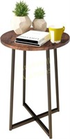 Coffee Table Wooden Look with Metal Frame