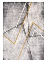 Area Rug Gold Arrow 8' x 11'