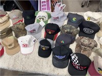 Hat collection, new and used farming, Kansas