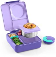 OmieBox Purple Plum Insulated Bento Lunch Box