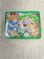 1983 cabbage patch kids metal lunchbox