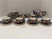 Decorated German Luncheon Set