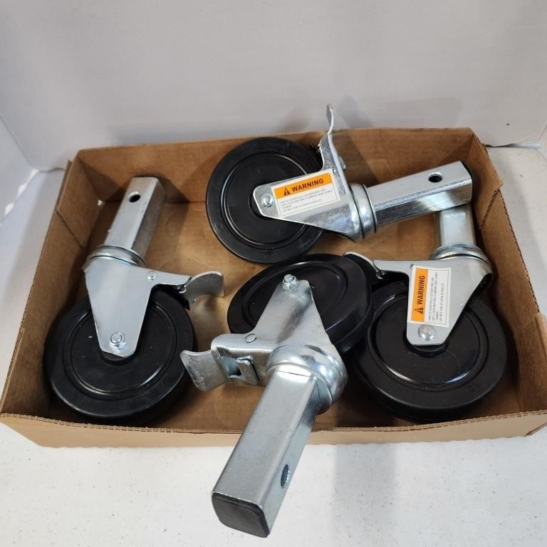 4 Heavy Duty Scaffolding Casters w wheel