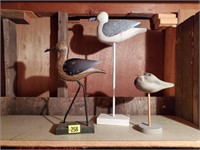 Bird sculptures (3)