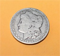 1900-O US MORGAN SILVER DOLLAR !