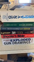 Lyman reloading book, gun values, gun repair and