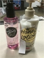 VICTORIA SECRET PINK LOTION & BODY OIL (DISPLAY)