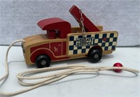 1940's HOLGATE SERVICE TRUCK PULL TOY